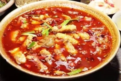 商菜：苕皮烧鱼块【重庆火锅底料批发地址】